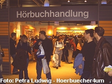 Foto: Hörbuchhandlung auf der Leipziger Buchmesse